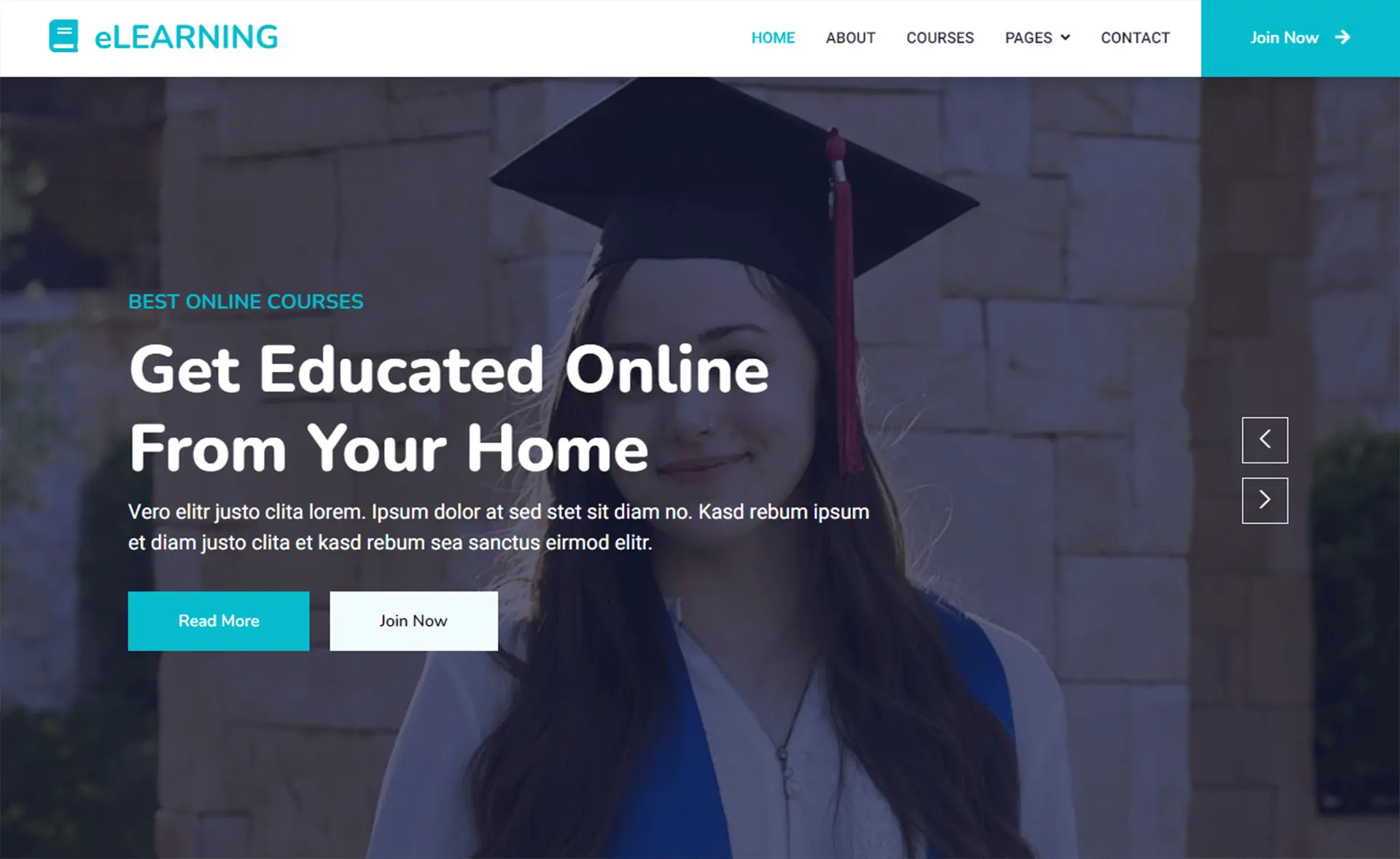 Elearning – Free Bootstrap 5 CSS3 Education Website Template