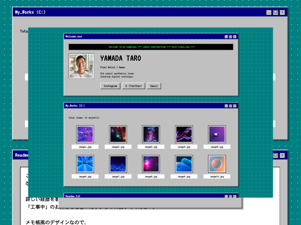 RETRO – レトロ – EYANCA無料テンプレート