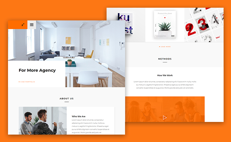 FPlus – Appealing and Cross-platform Ready Free Creative Corporate Template
