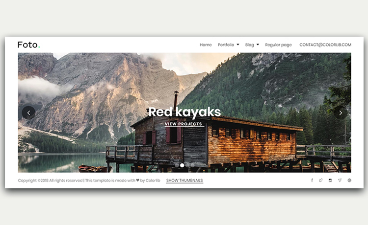 Foto – Free Responsive Photography Template