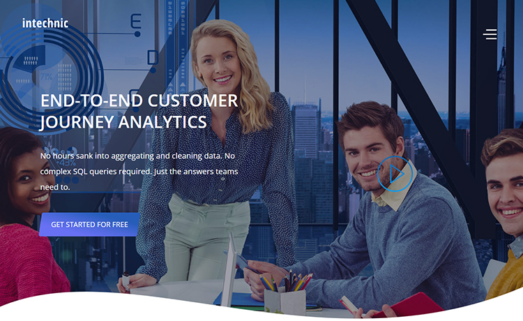 Intechnic – Eye-catchy and Fully Responsive Free SAAS Business Website Template