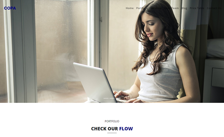 COPA – Free Responsive Business Website Template With Multiple Demos
