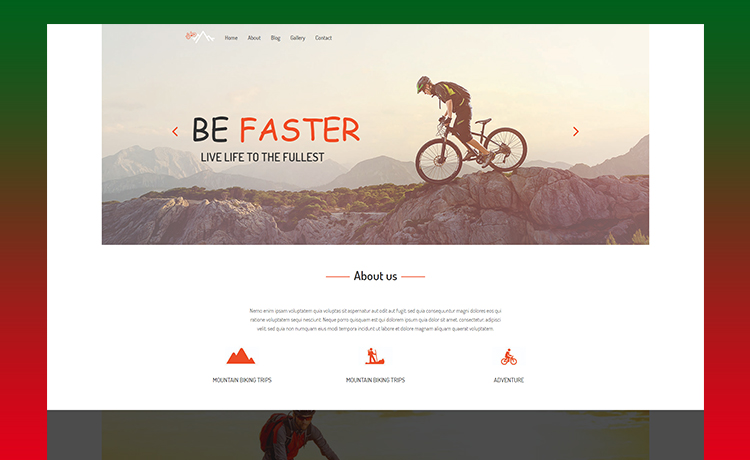 Trekking – Free HTML5 Responsive Template Built With Bootstrap