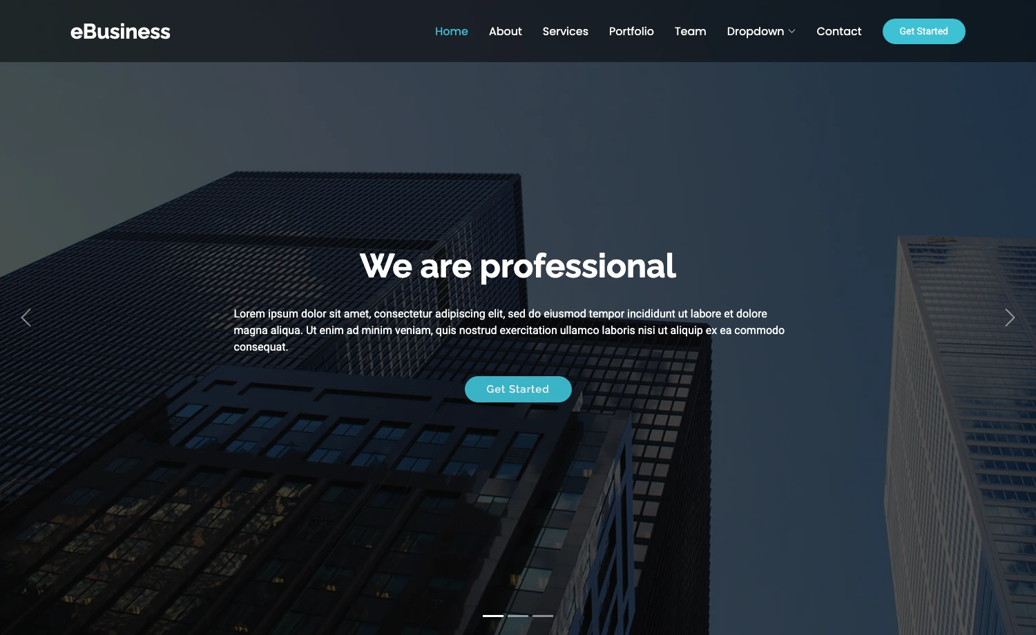 E-business – Multipurpose Business & Corporate Website Template