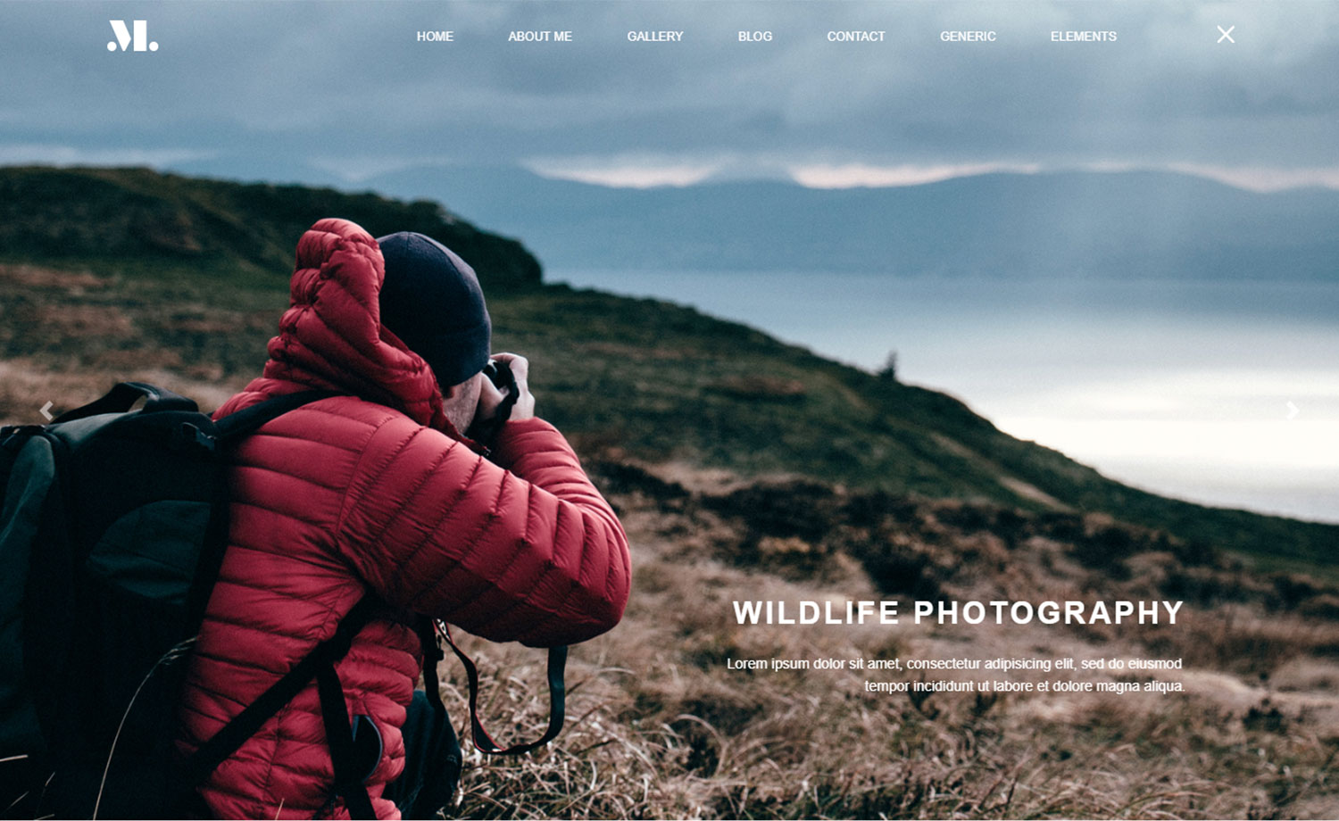 Photography – Free HTML5 Template For Photographers