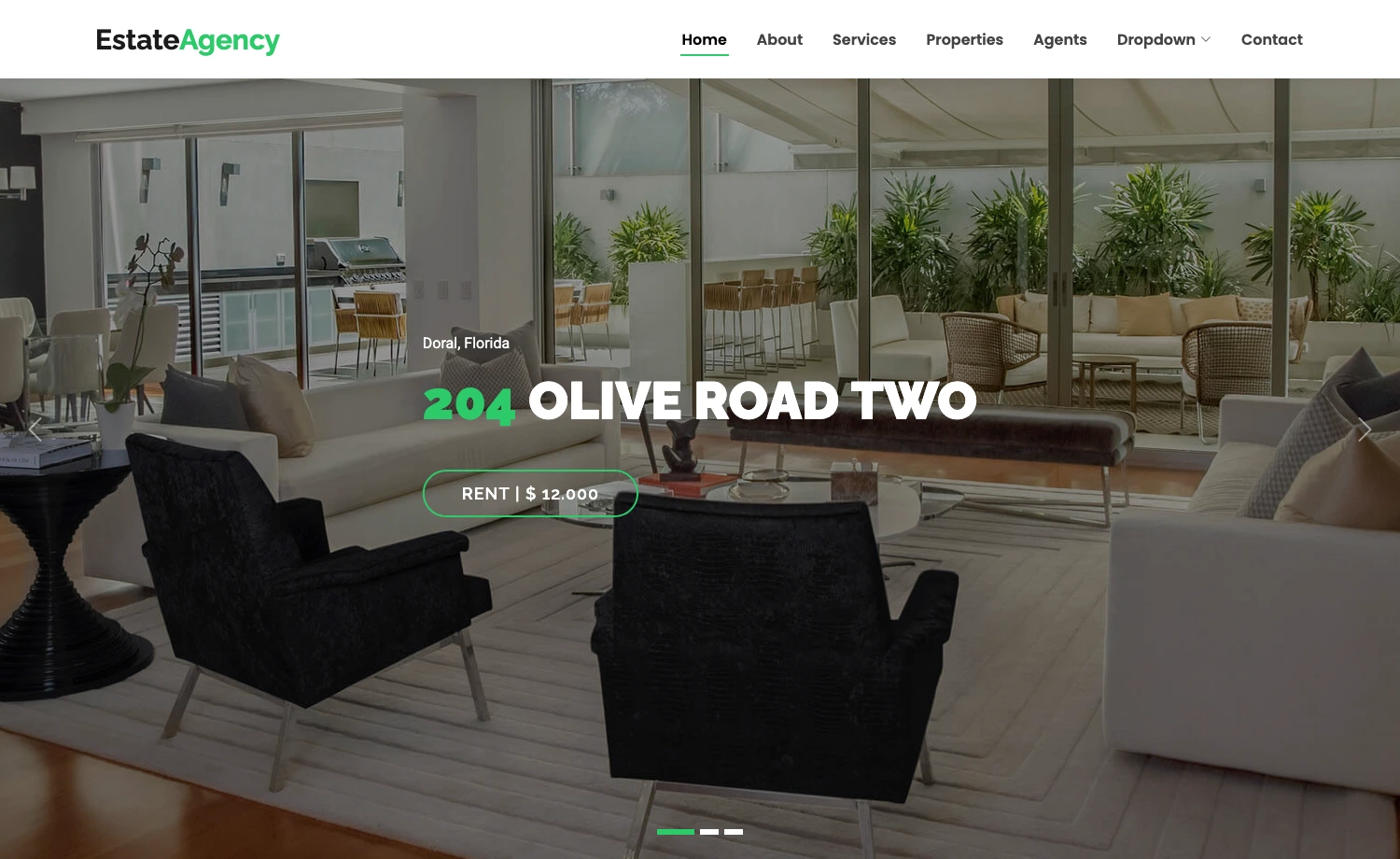 Estateagency – Free Bootstrap 5 HTML5 agency website template