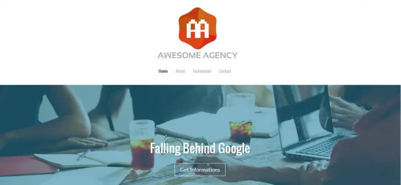 Agency – Free HTML5 Agency Website Template