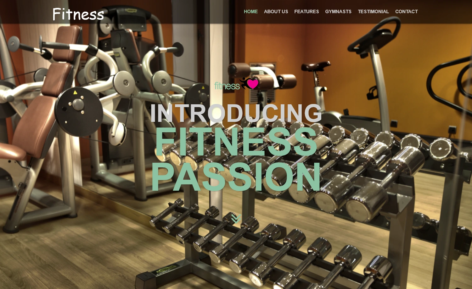 Fitness – Gym Website Responsive Template with Bootstrap