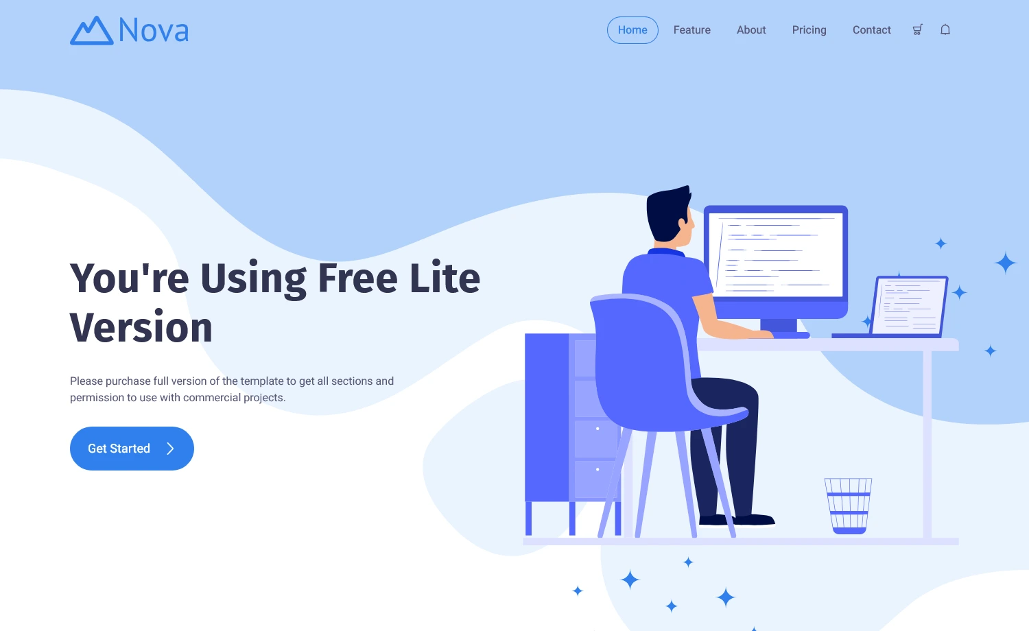 Nova – Free Bootstrap 5 Business & Corporate Website Template