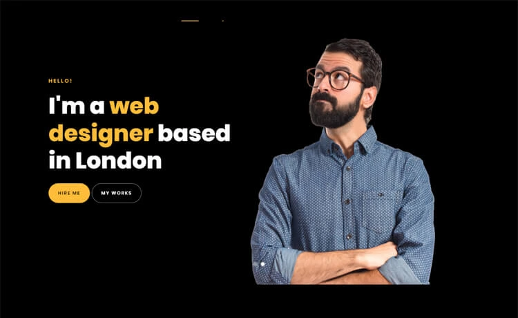 Clark – Free One-page Bootstrap 4 HTML5 Personal Portfolio Website Template