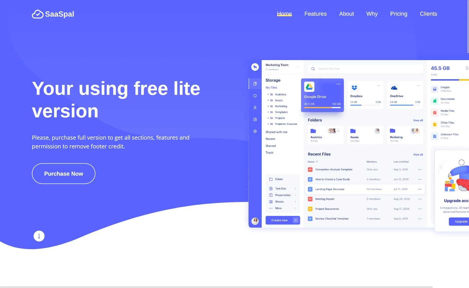 SaaSpal – Free Bootstrap 5 Landing Page Website Template
