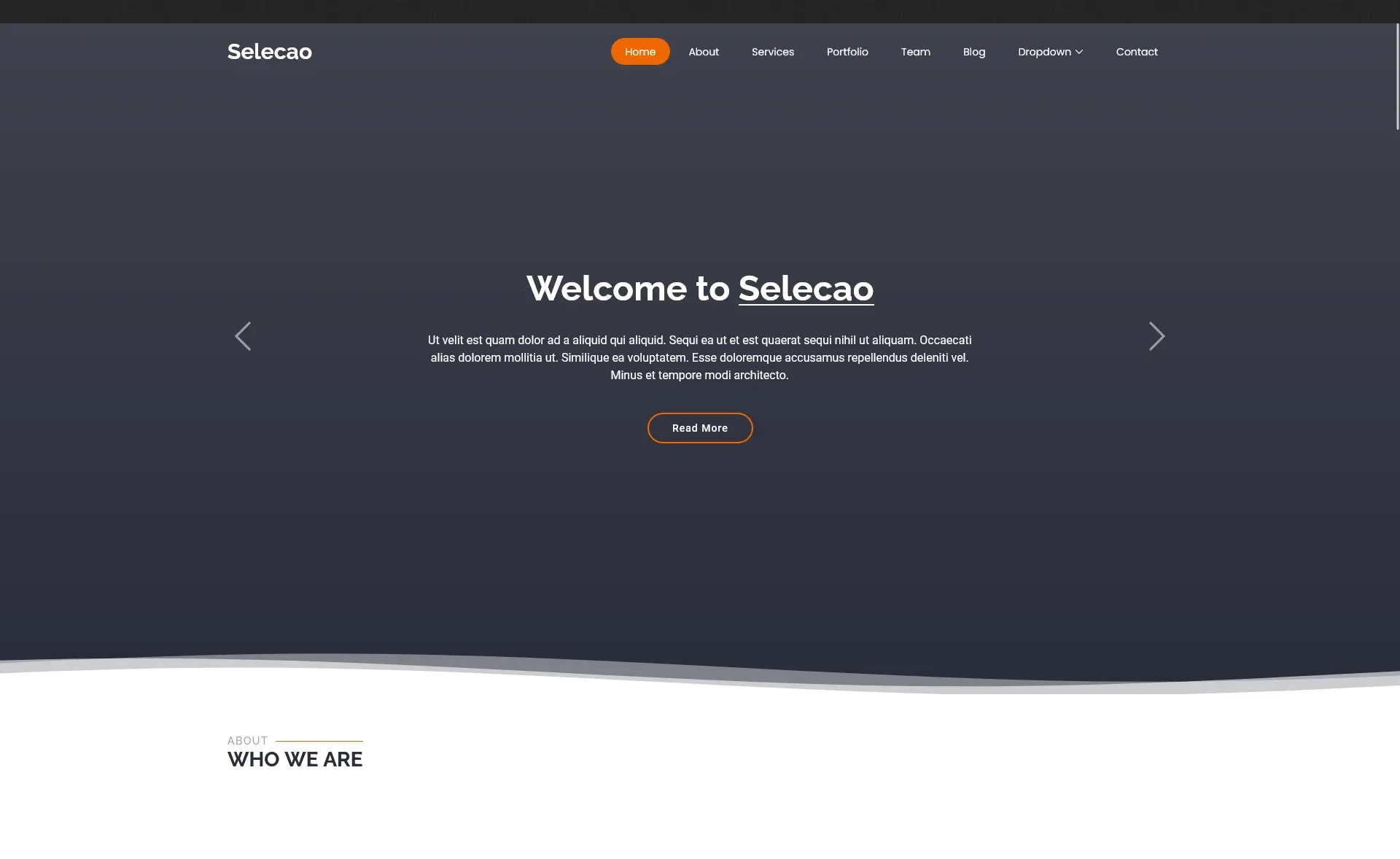 Selecao – Free Bootstrap 5 Business & Corporate Template