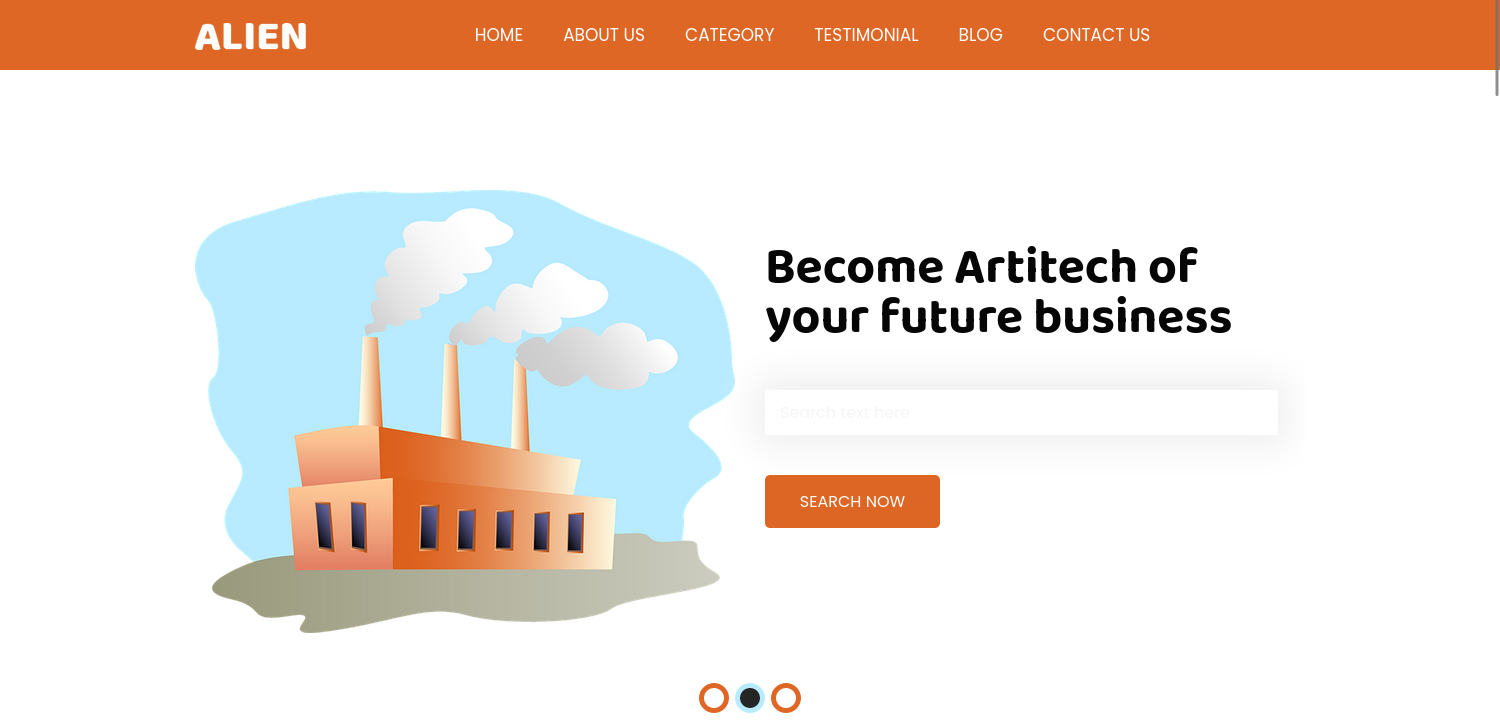 Alien – Free Bootstrap 4 HTML5 Business Website Template