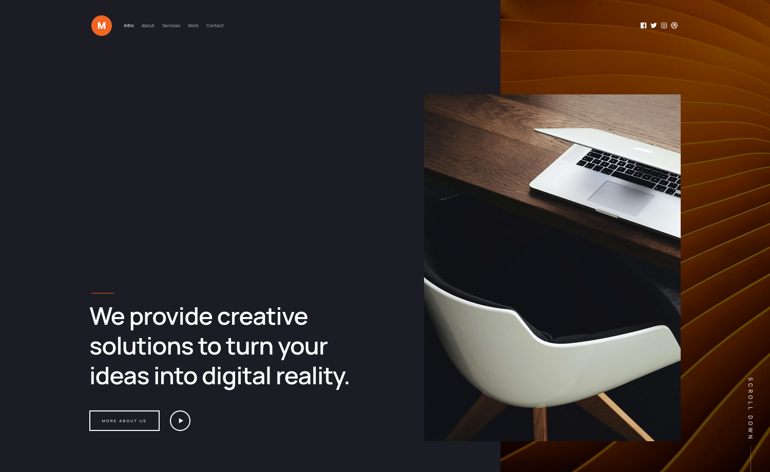 Mueller – Free Creative Agency Website Template