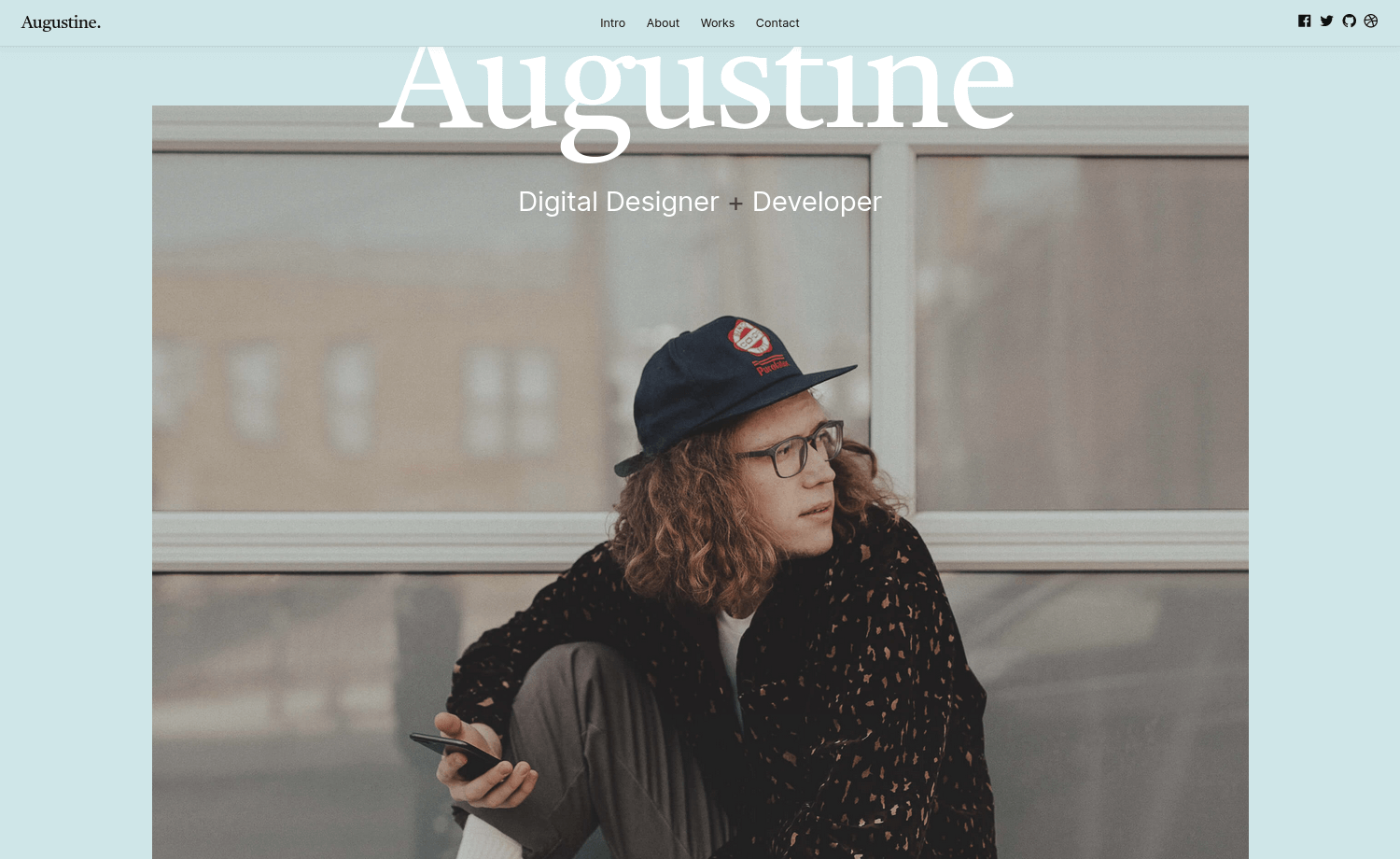Augustine – Free HTML5 CSS3 Landing Page Template