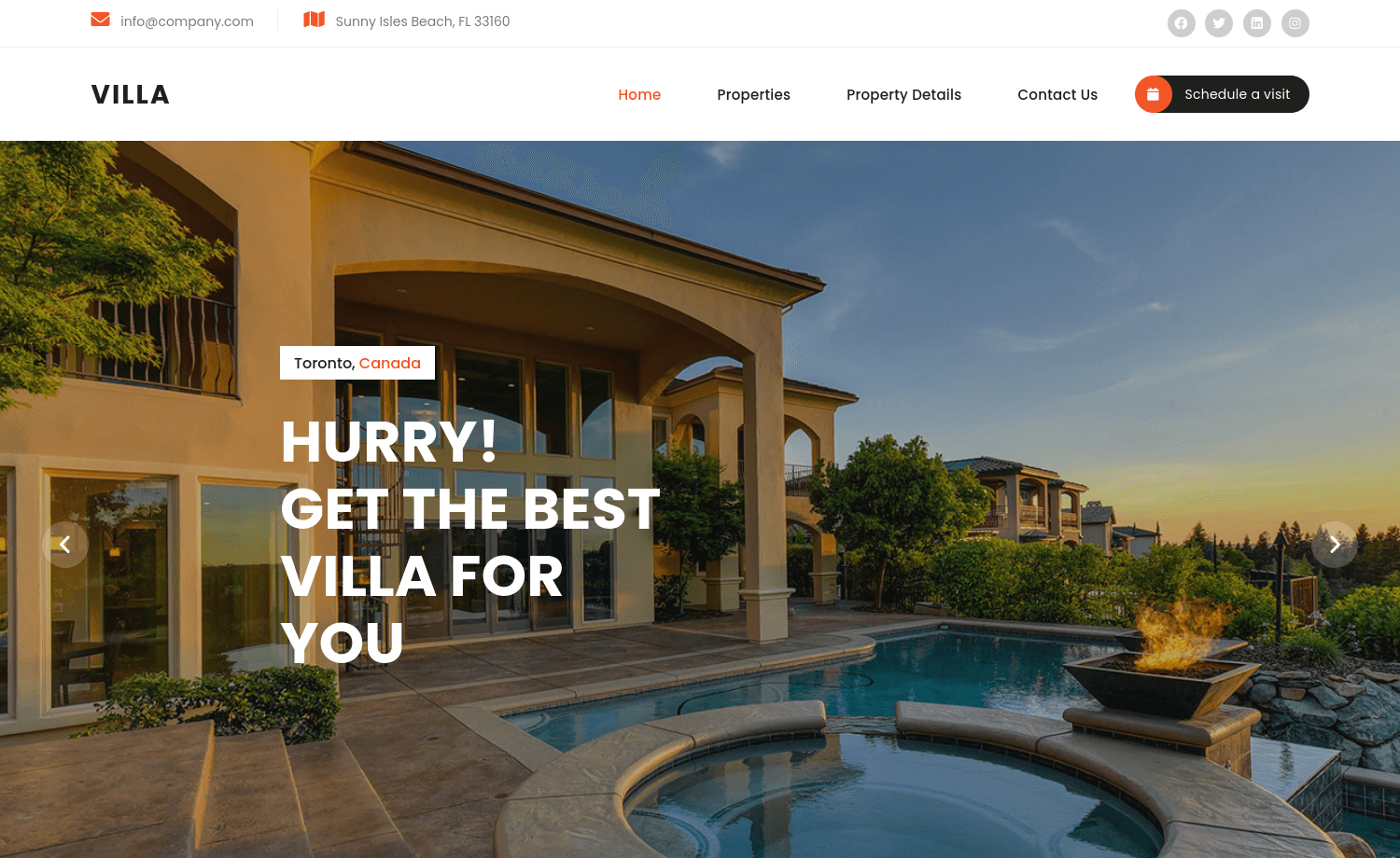 VillaAgency – Free Bootstrap 5 Business Website Template
