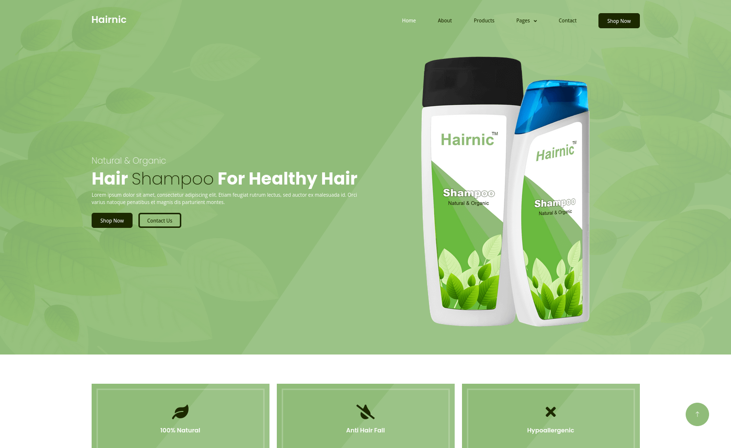 Hairnic – Free Bootstrap 5 Business & Corporate Website Template