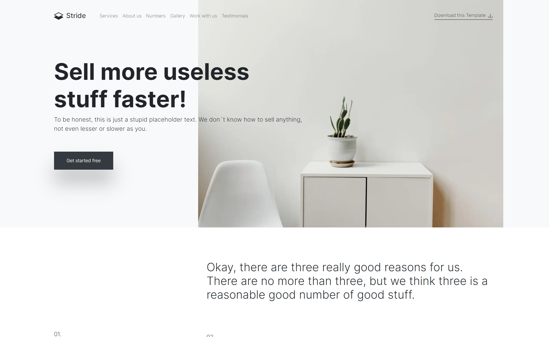 Stride – Free Responsive Bootstrap 5 Landing Page Template