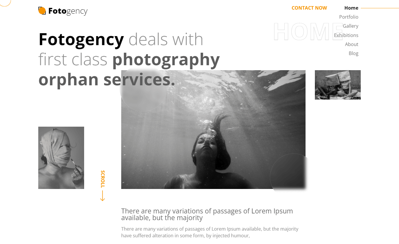 Fotogency – Free Bootstrap 5 Photography Agency Website Template