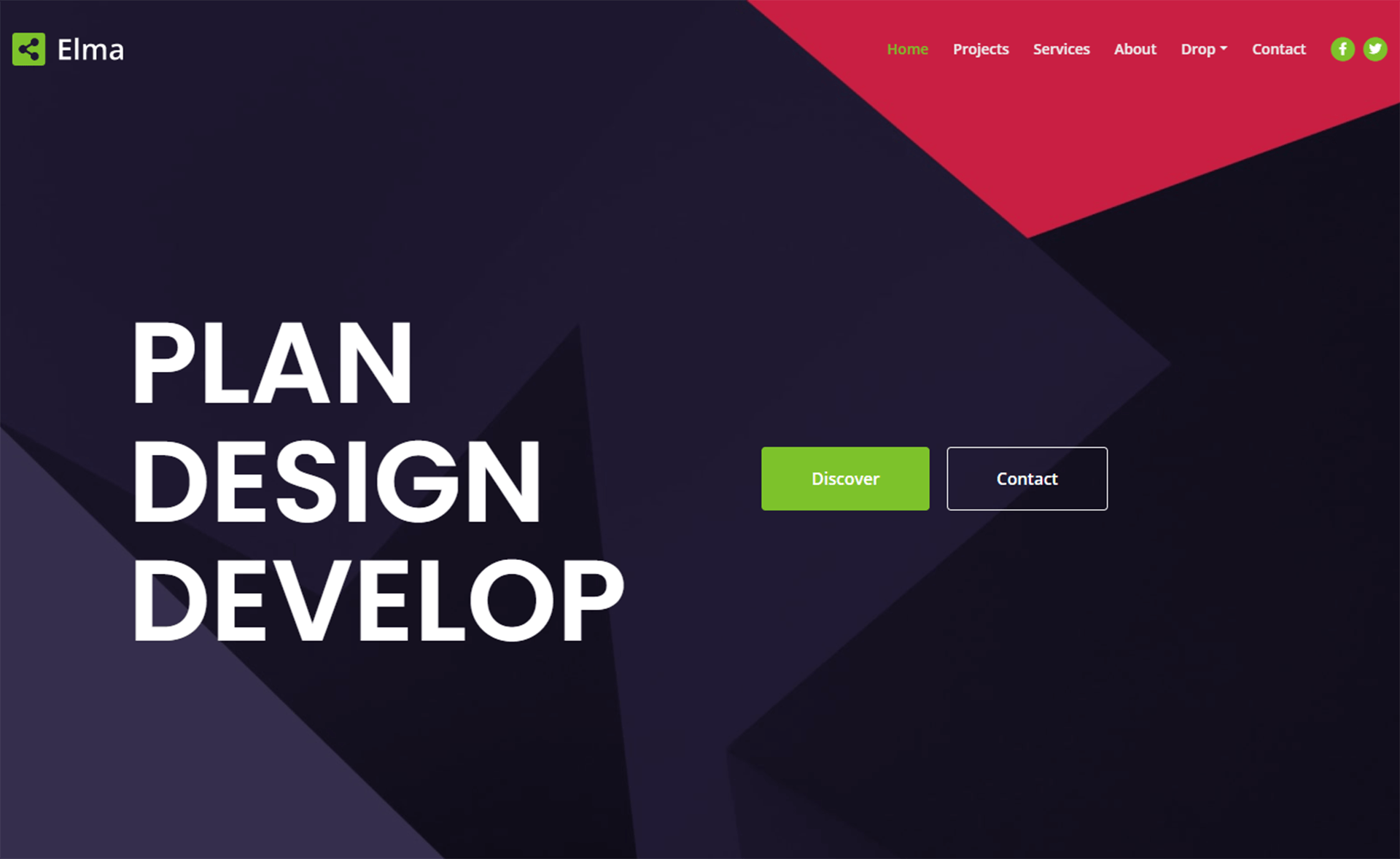 Elma – Free Bootstrap 5 Startup Business Website Template