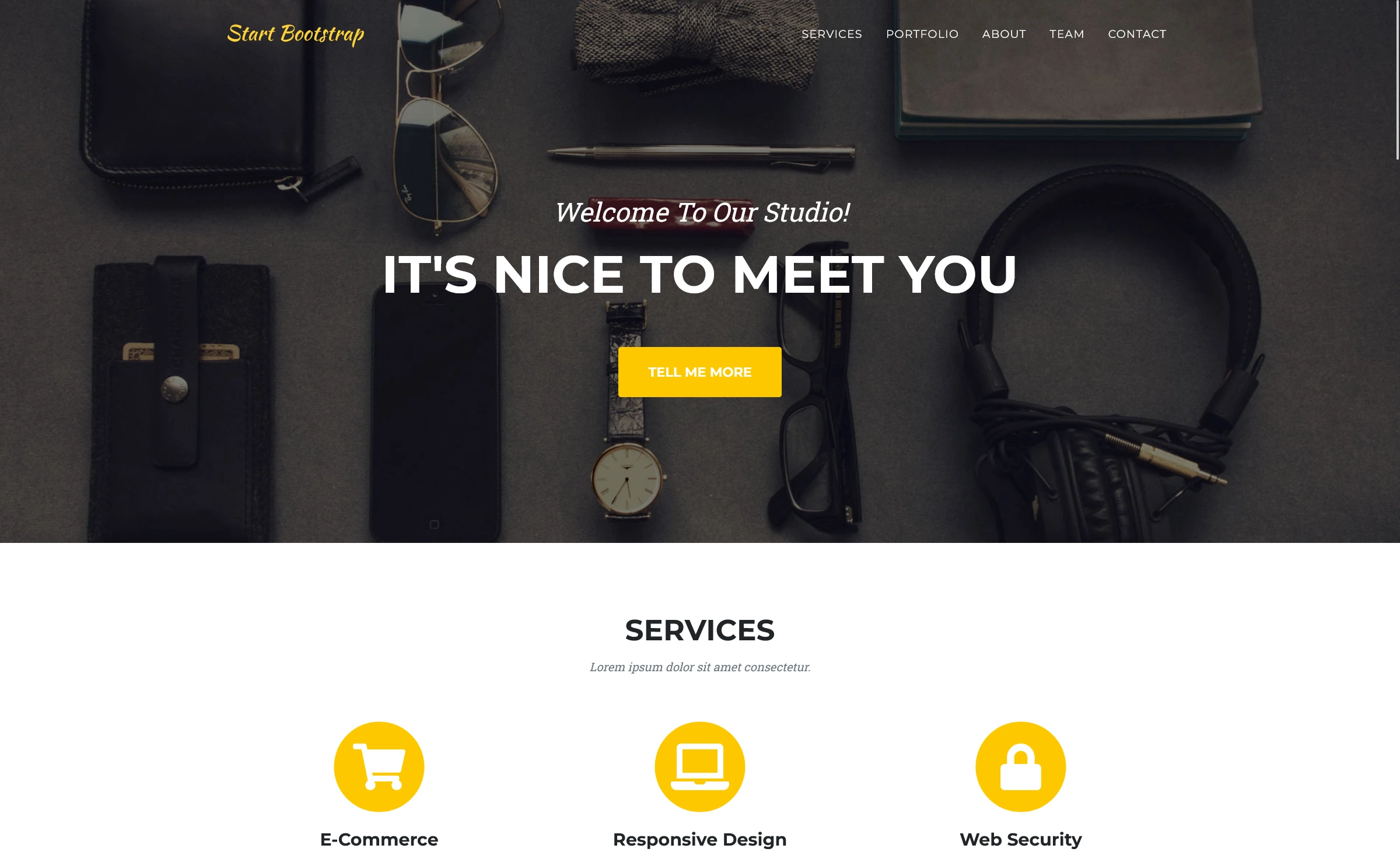 Agency – Free Bootstrap 5 HTML5 Business Website Template