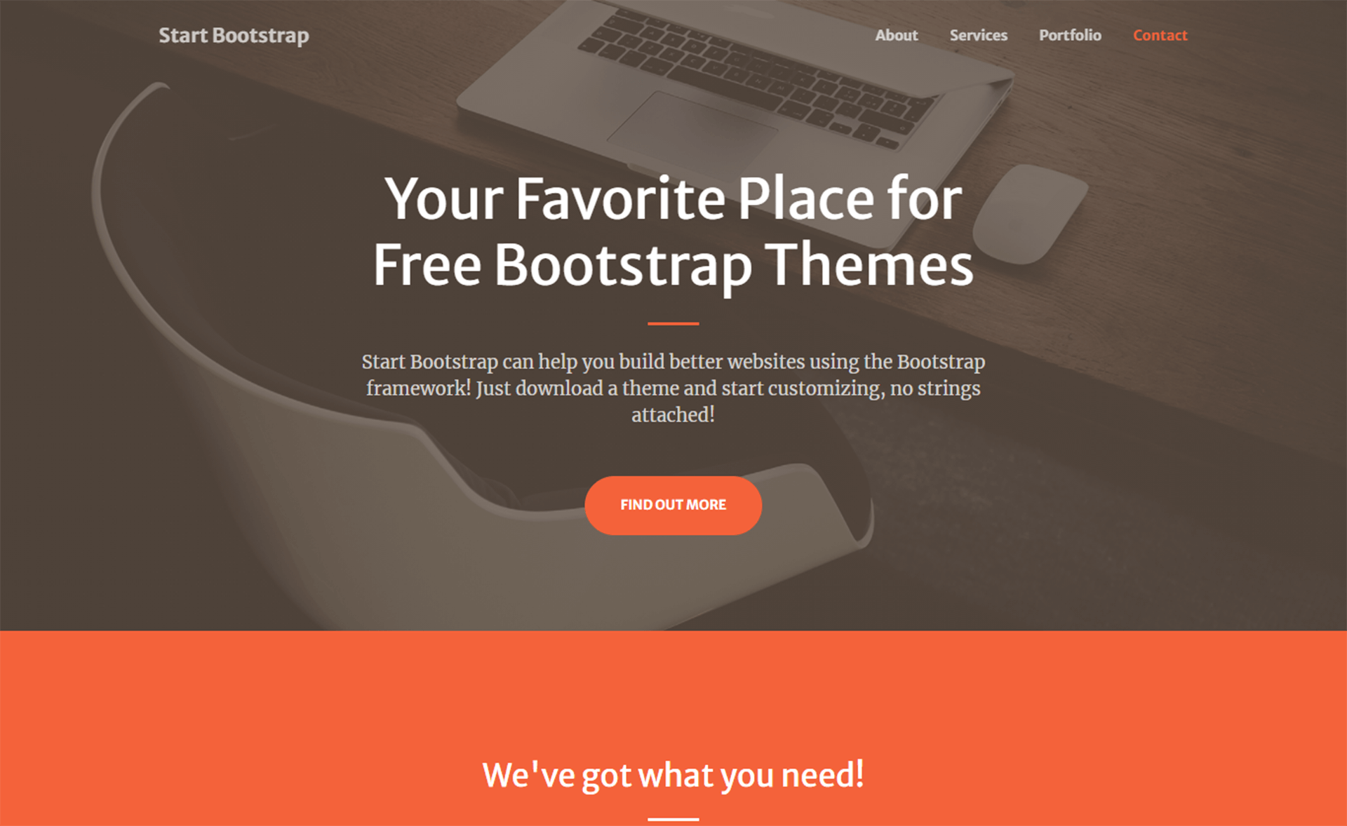 Creative – Free Bootstrap 5 HTML5 Personal Portfolio Website Template