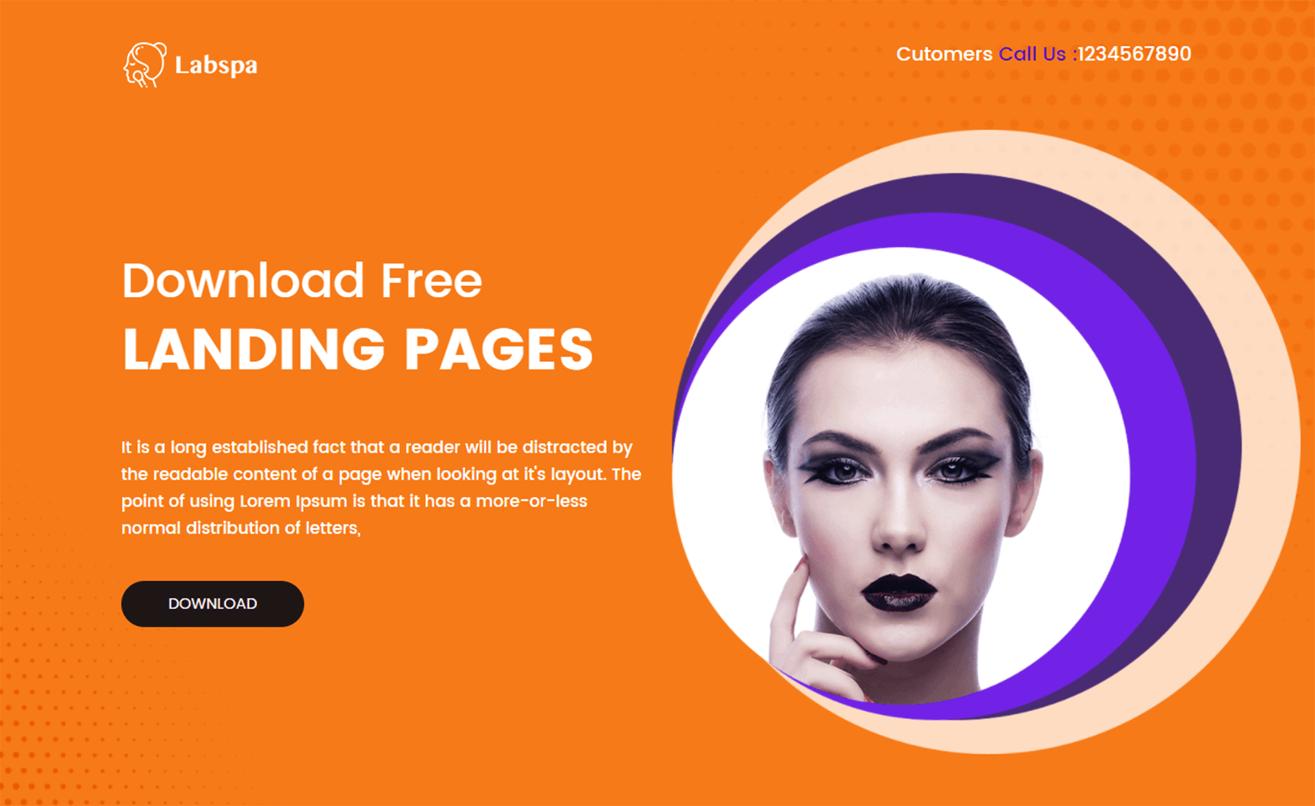 Labspa – Free Bootstrap 4 HTML5 Spa Website Template