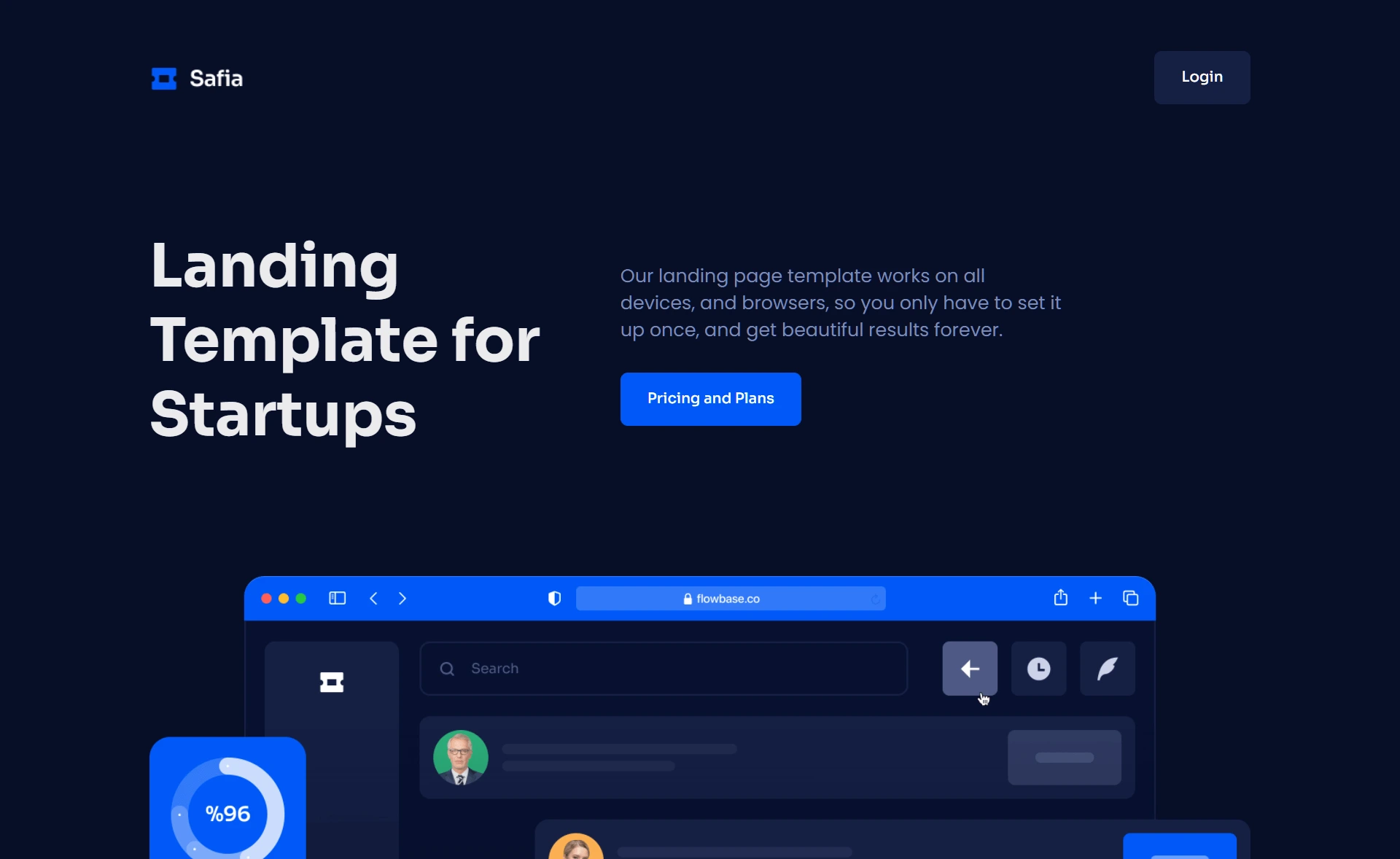 Safia – Free Responsive Bootstrap 5 HTML5 Multipurpose Landing Page