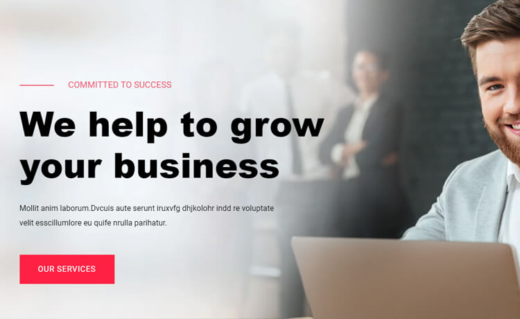ConsultingBiz – Free Bootstrap 4 HTML5 Consultancy Website Template
