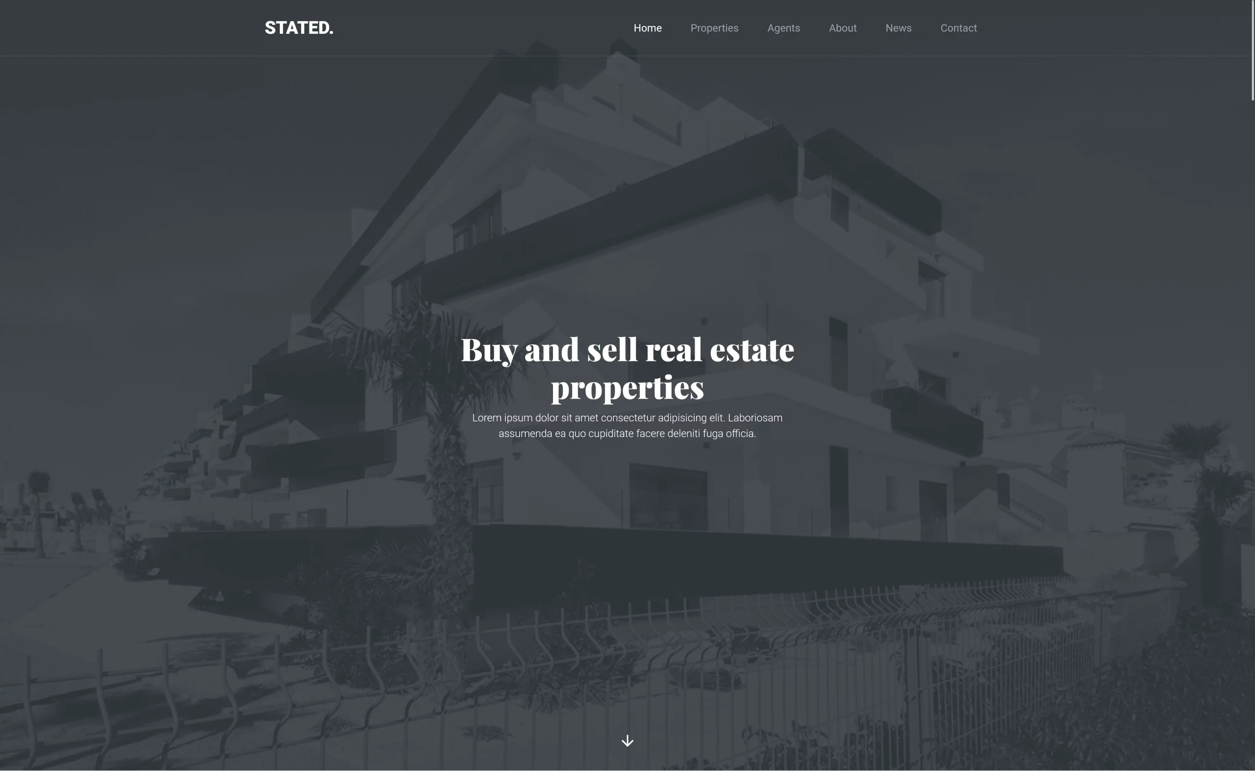 Stated – Free Bootstrap 4 HTML5 Real Estate Website Template