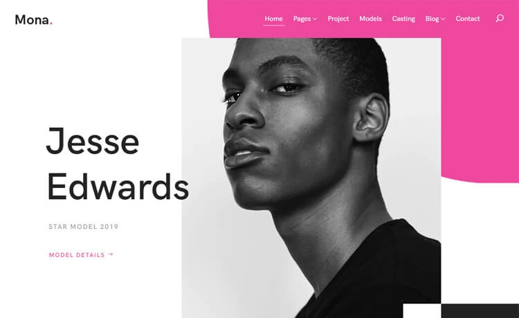 Mona – Free Bootstrap 4 HTML5 Responsive Portfolio Website Template