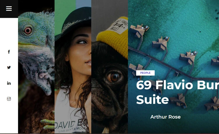 Tulen – Free Bootstrap 4 HTML5 Photography Website Template