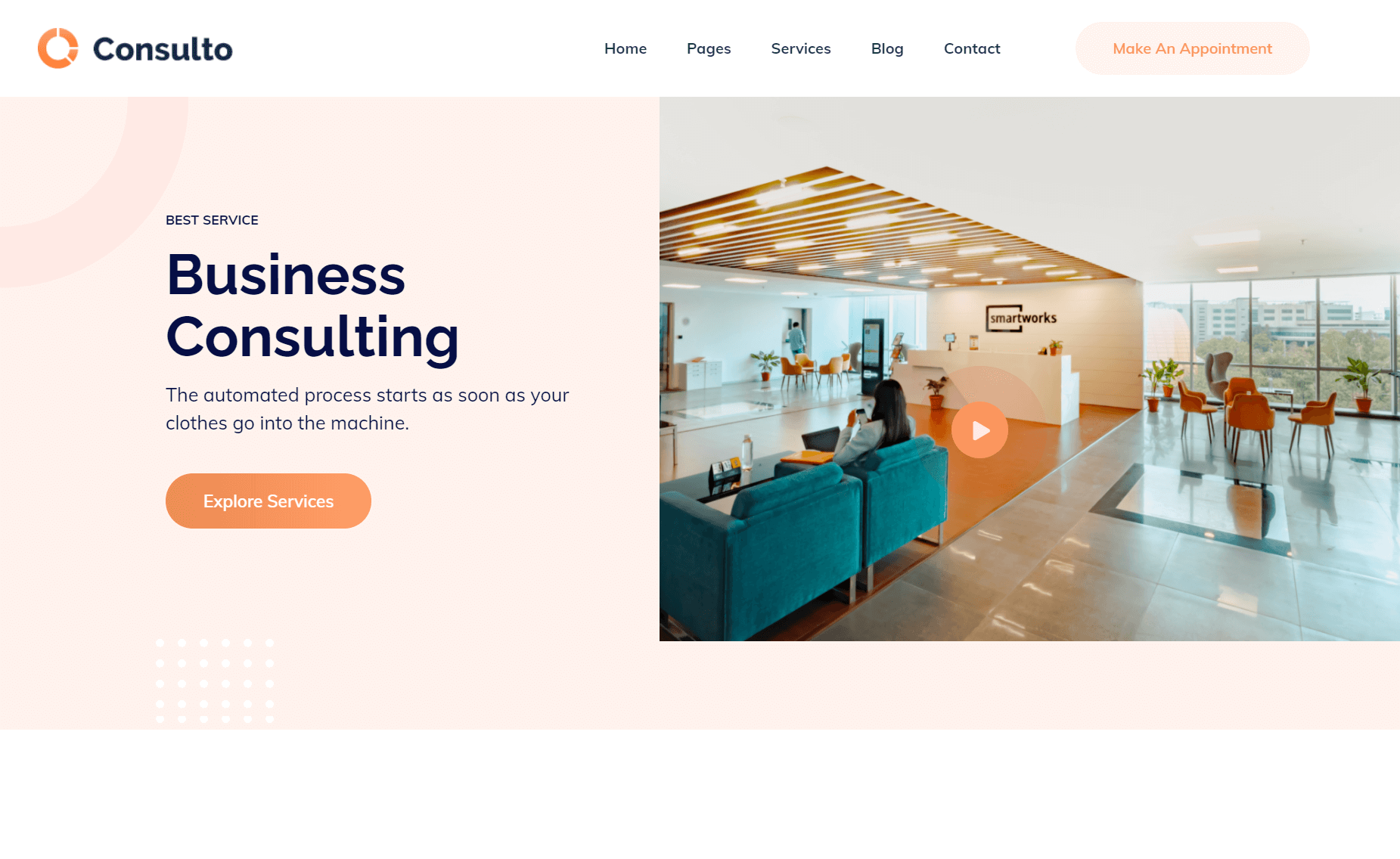 Consulto – Free Bootstrap 4 HTML5 Business Consulting Website Template