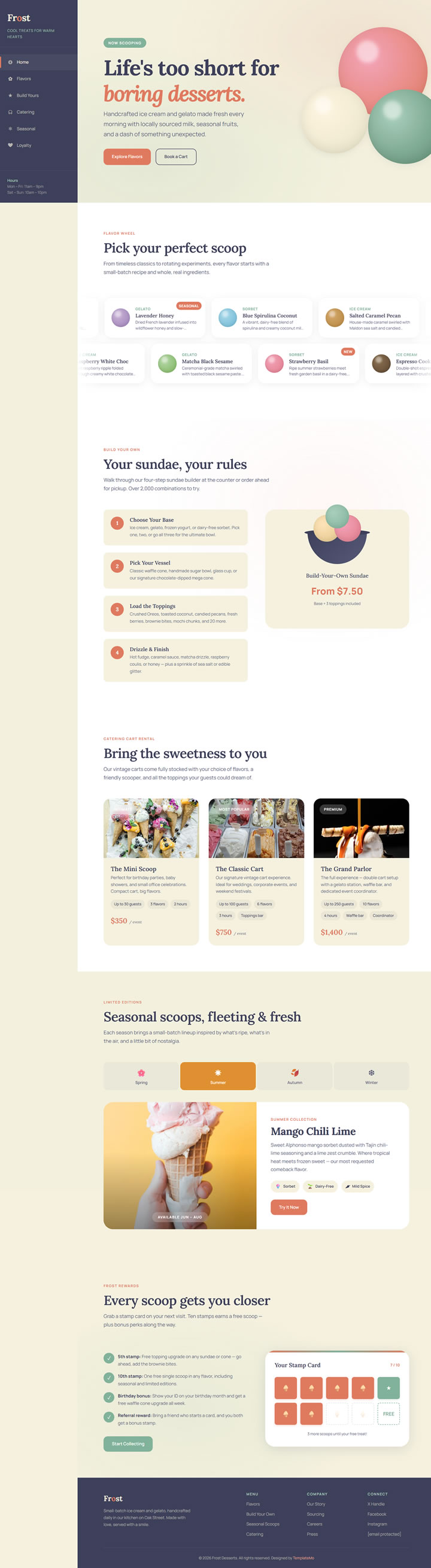 Frost Bakery Template