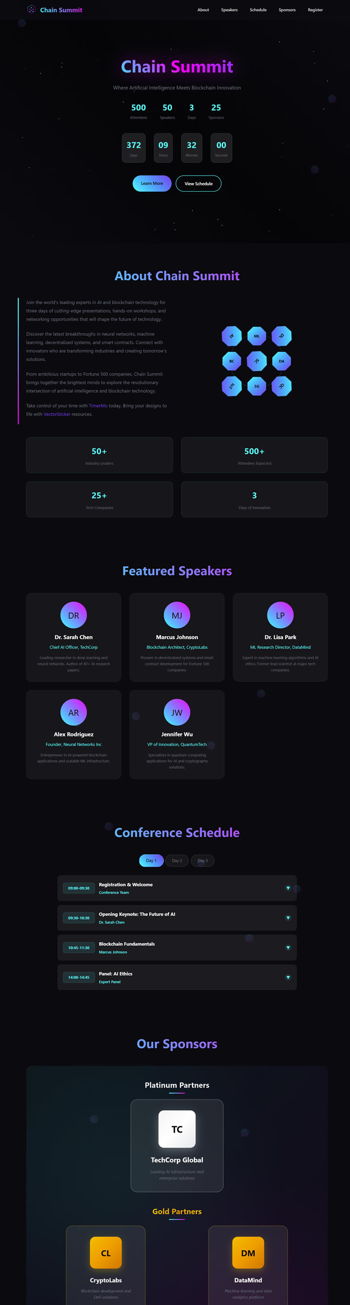 Chain Summit Template