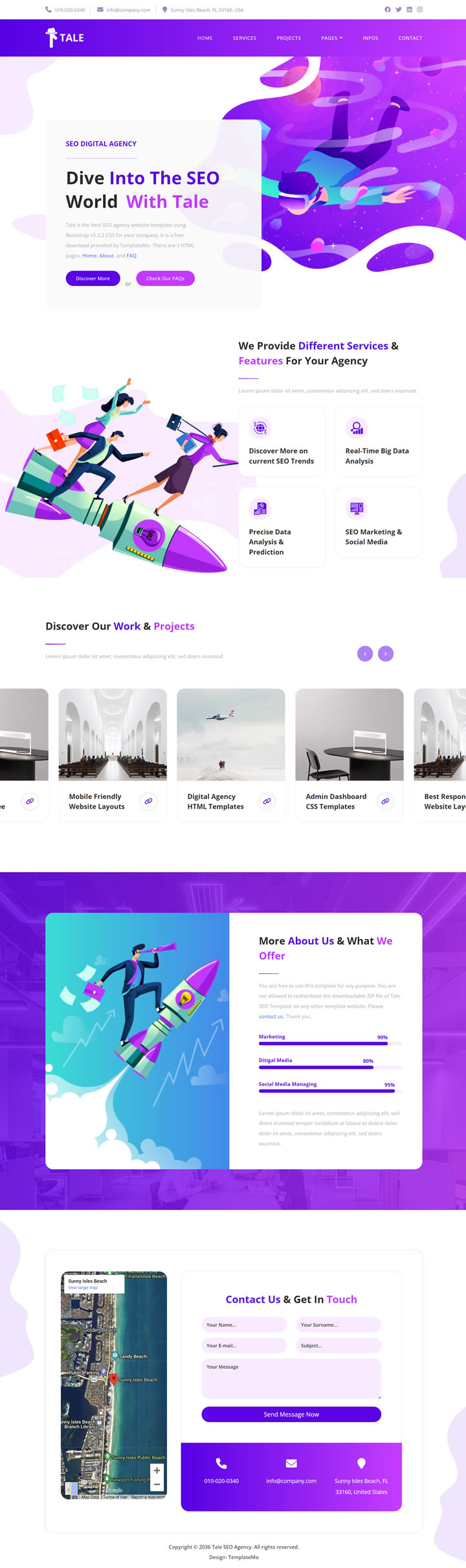Tale Seo Agency Template