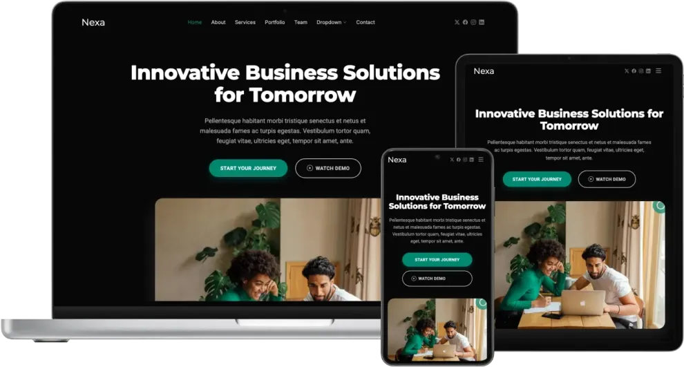 Nexa - Bootstrap Agency and Landing Page Template