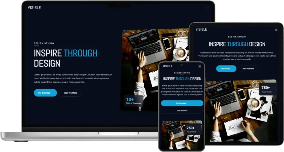 Visible - Creative Agency Bootstrap Template