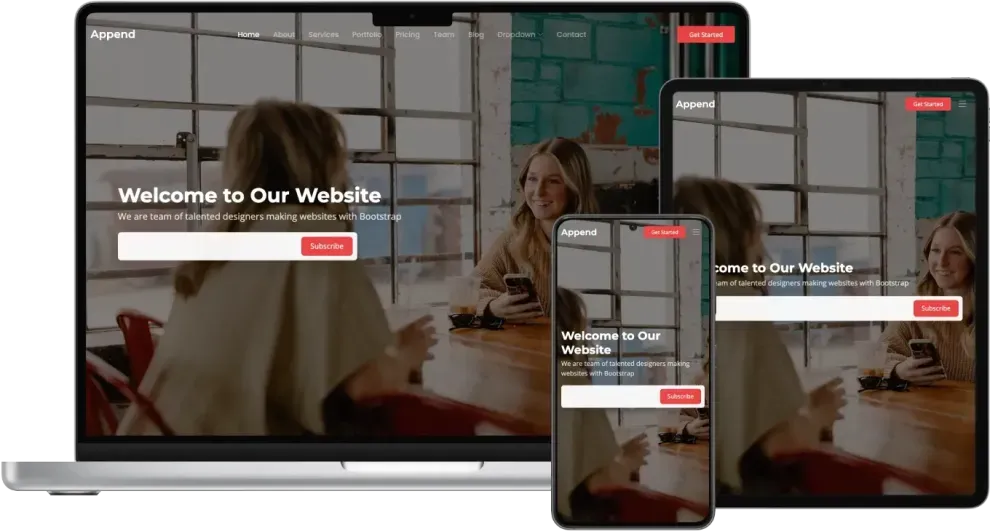 Append - Modern Bootstrap Template for Startups and IT Services