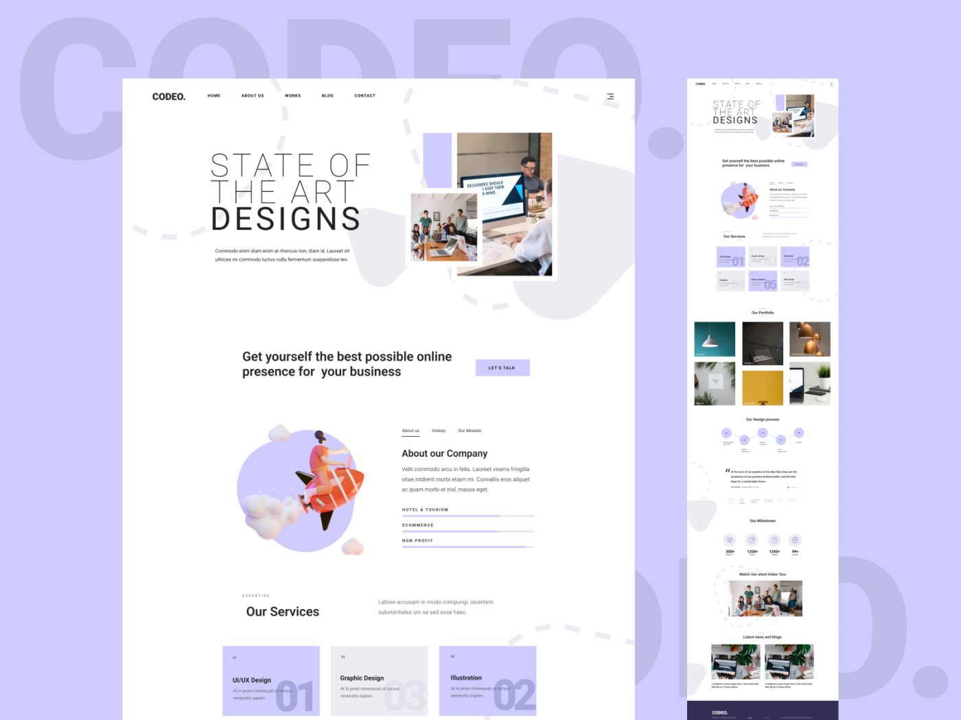 Codeo – Free Boostrap 5 HTML Website Template For Agencies