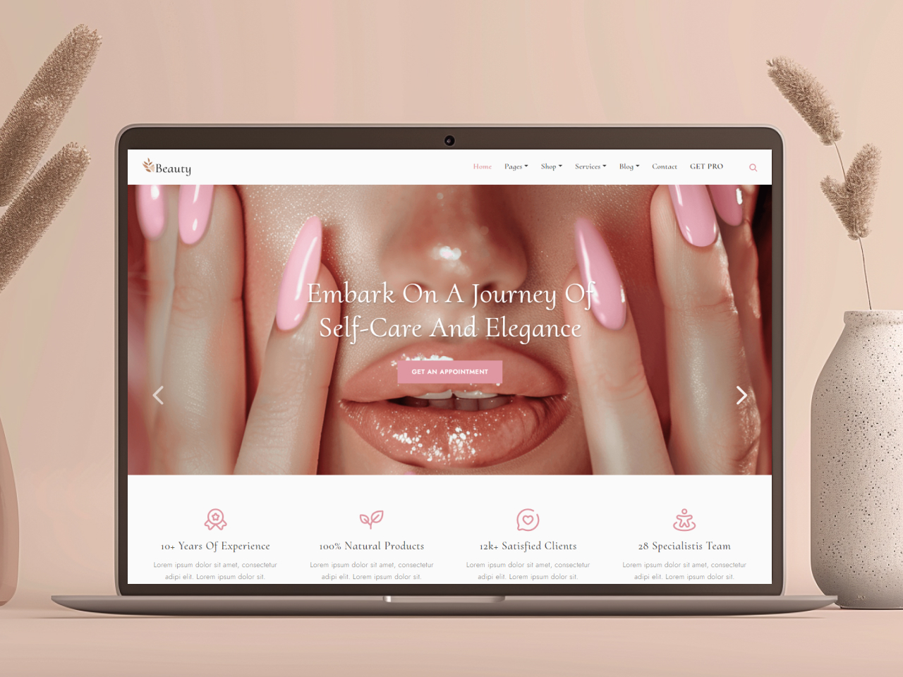Beauty – Beauty and Nail Salon Bootstrap5 HTML CSS Website Template