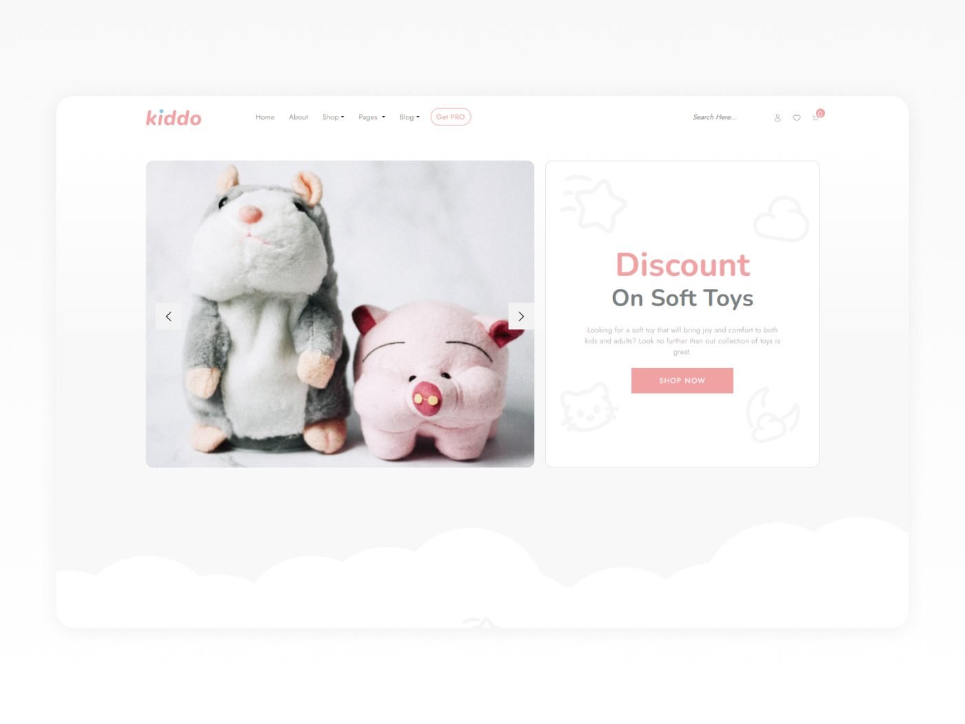 Kiddo – Kids Store eCommerce HTML Template