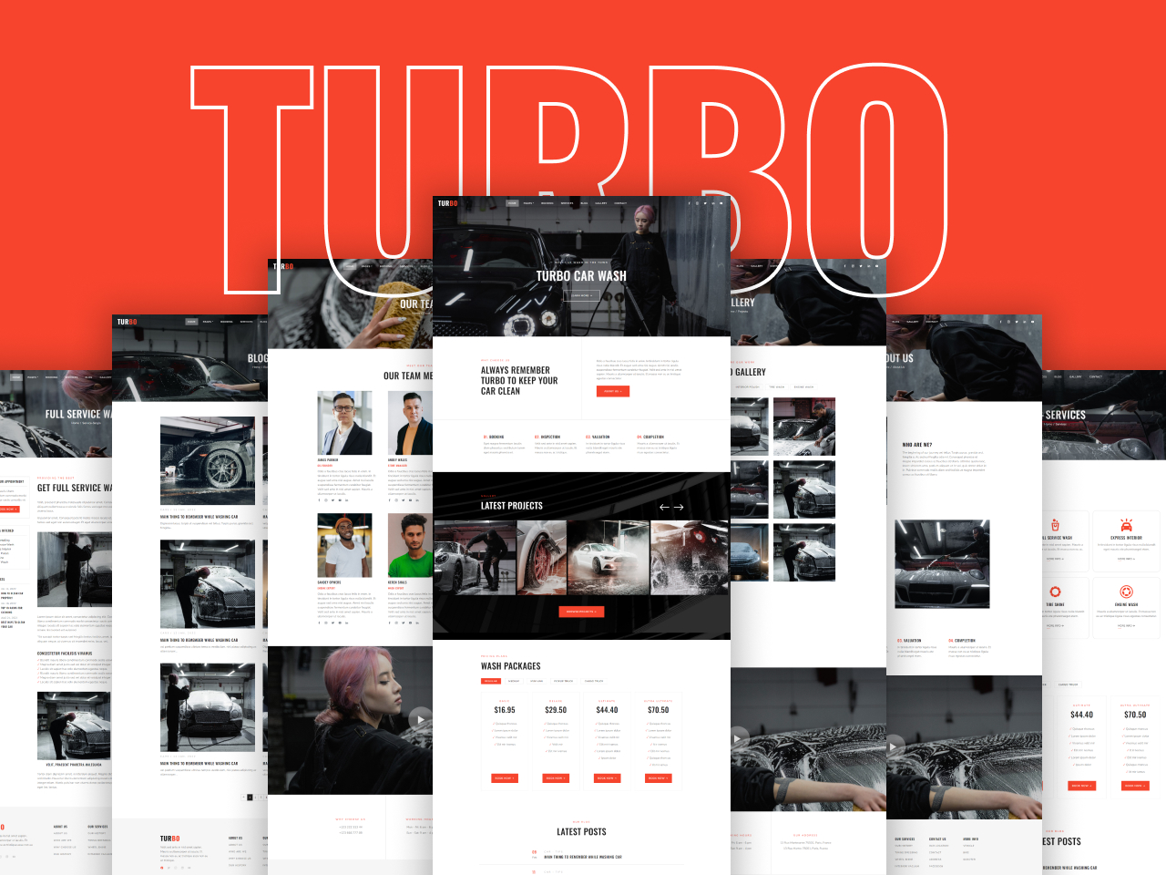 Turbo – Car Wash Free Bootstrap 5 HTML Website Template
