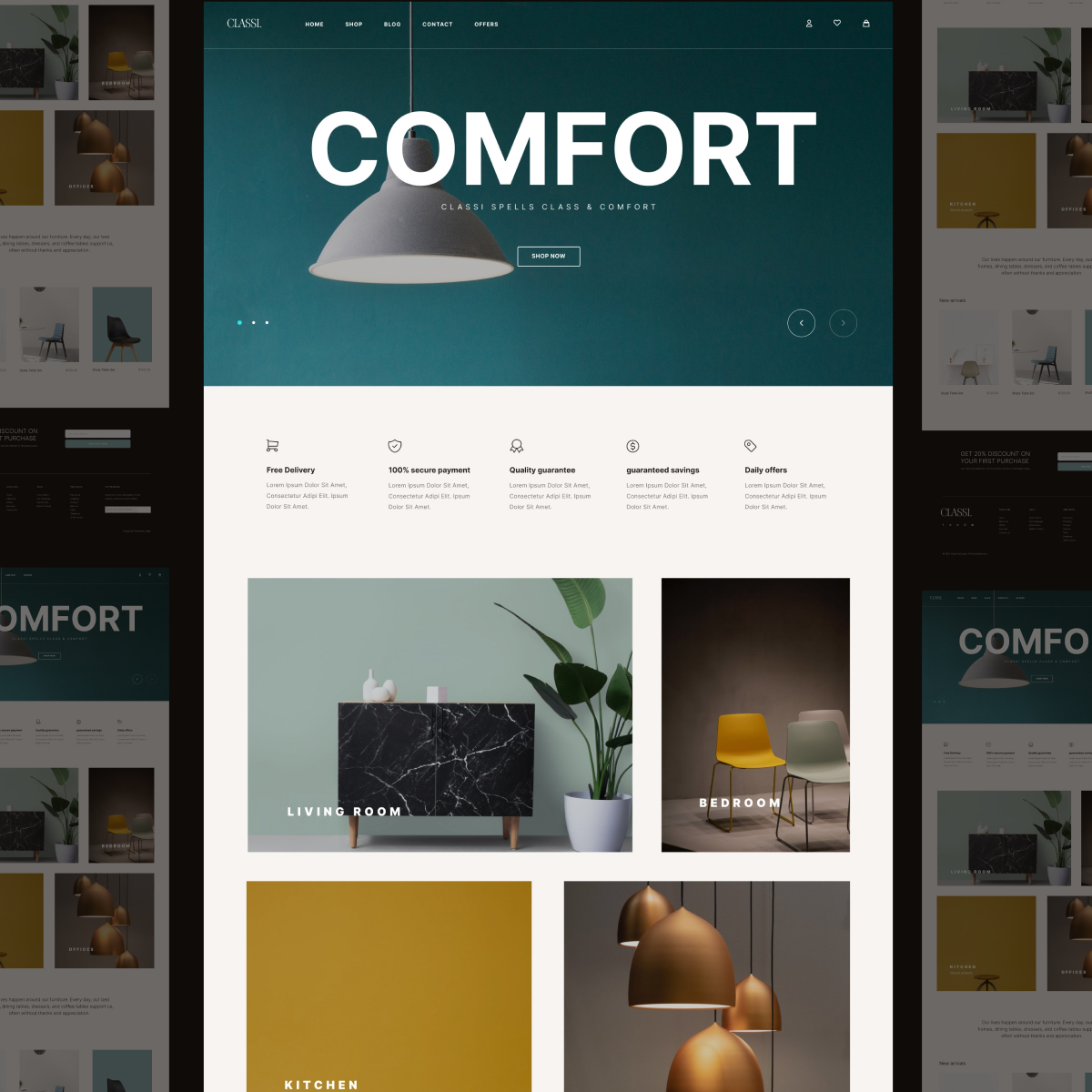 Classi – Bootstrap 5 HTML Template for Furniture Shop