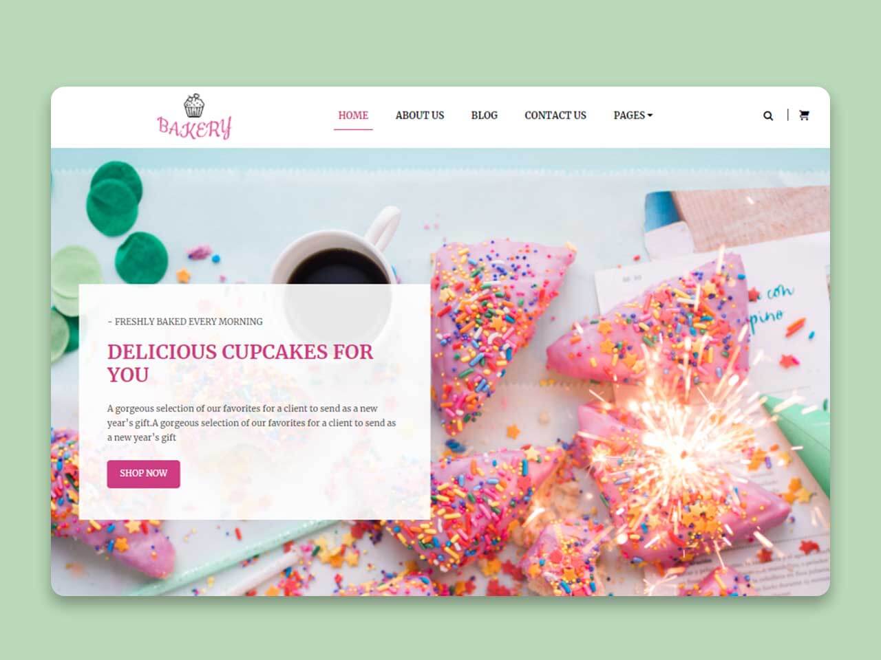 Bakery – Cake Shop Html Template