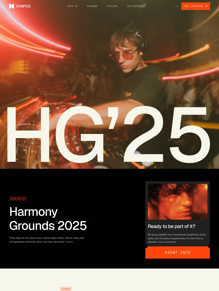 Sympos – Webflow無料テンプレート