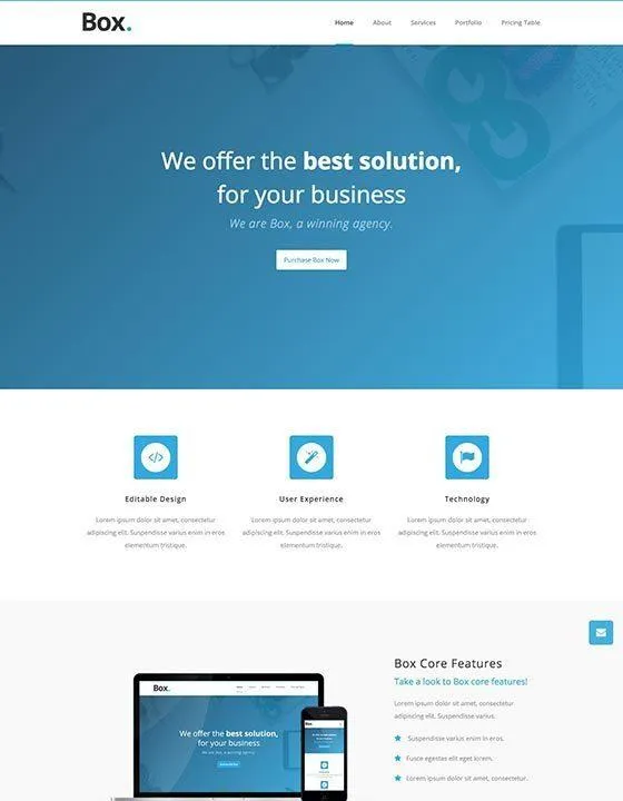 Box – Webflow無料テンプレート