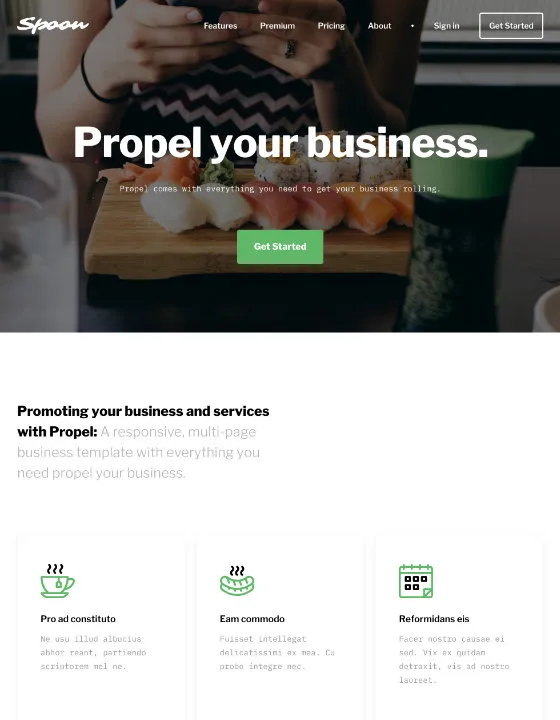 Propel – Webflow無料テンプレート