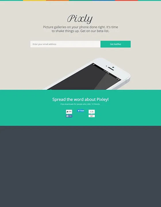 Pixly – Webflow無料テンプレート