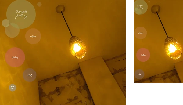 ギャラリー・作品展示サイト向け tp_simple18_room